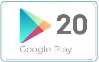 Kod Podarunkowy Google Play 20 zł