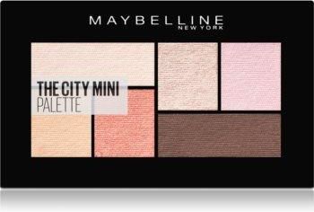 Maybelline New York The City Mini Palette Matte Mousse paleta cieni do powiek 430 Downtown Sunrise 6 g