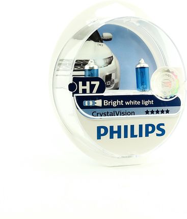 Philips H7 + W5W Crystal Vision Philips12972Cvsm 