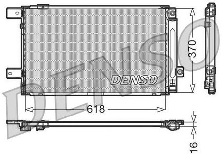 Denso Skraplacz Avensis 2.0 D4 D Densodcn50005 