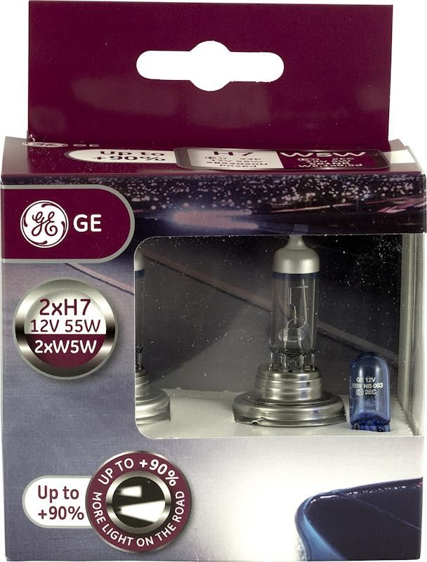 Żarowka samochodowa General Electric H7 12V 55W Px26D Megalight Ultra ...
