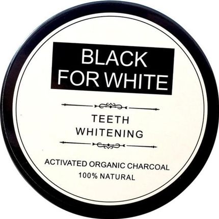 Biomika Black For White Teeth Whitening Wybielający Proszek Do Zębów Z Węglem Aktywnym 30g