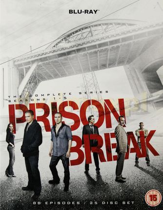 Prison Break Season 1-5 (Skazany na śmierć) [BOX] [25xBlu-Ray]