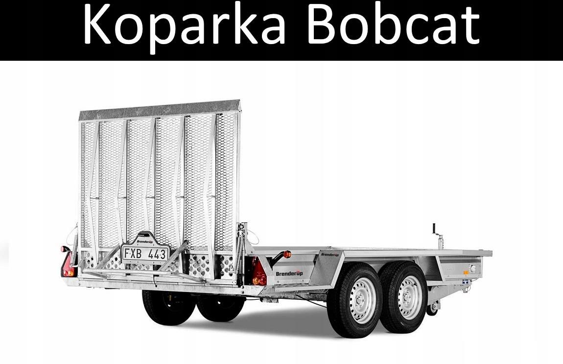 PRZYCZEPA BRENDERUP MT-3080 3T KOPARKA BOBCAT - Opinie I Ceny Na Ceneo.pl