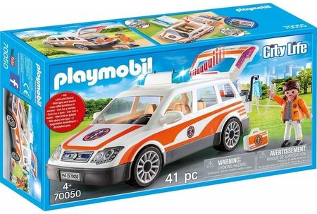 Playmobil 70050 City Life Samochód Ratunkowy Ambulans