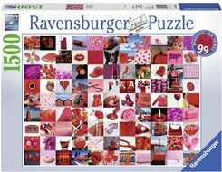Ravensburger Puzzle 1500El. Czerwone Przedmioty - zdjęcie 1