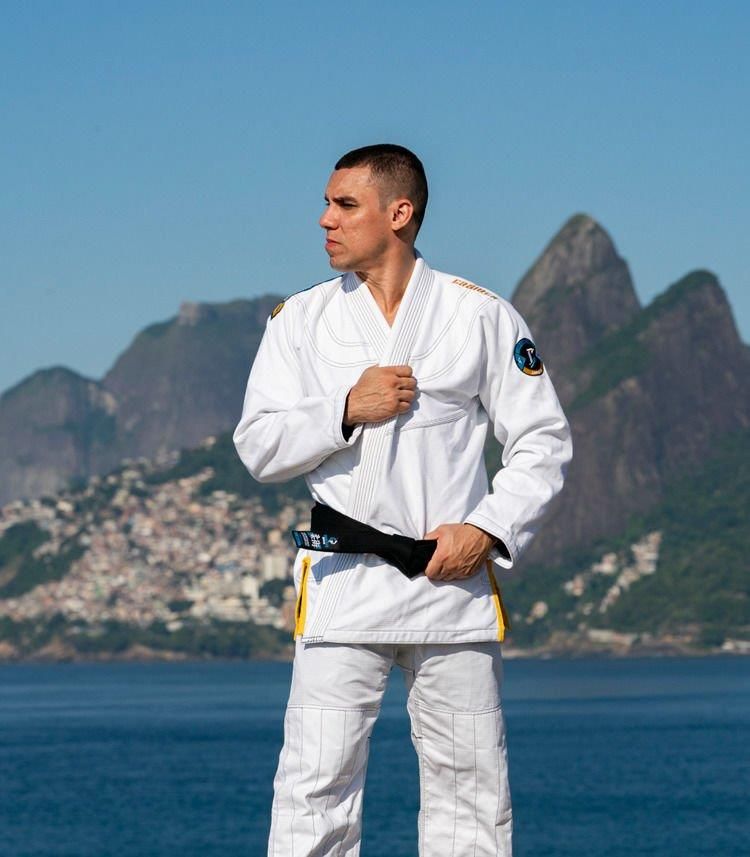 Ground Game Kimono Gi Do Bjj Brazilian Jiu Jitsu Carioca Białe Biały