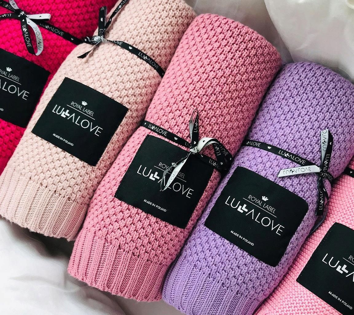 Lullalove Bambusowy Koc Tkany 80X100 Piwonia - zdjęcie 5 Lullalove Bambusowy Koc Tkany 80X100 Piwonia