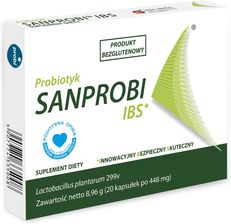 Zdjęcie Sanprobi IBS Probiotyk 20 Kaps. - Jedwabne