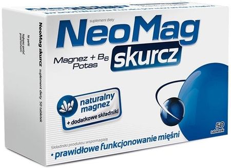 Tabletki NeoMag Skurcz 50 szt.