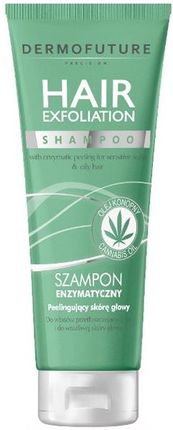 Dermofuture Hair Exfoliation szampon enzymatyczny peelingujący skórę głowy 200ml