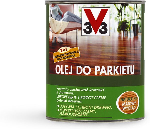 V33 - Olej naturalny do parkietu - 2,5 l - Opinie i ceny na Ceneo.pl