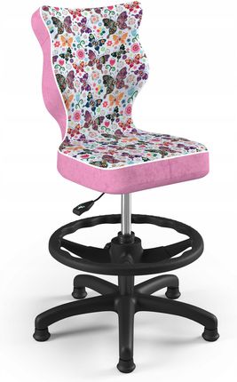 Entelo Krzesło dziecięce Petit BK Storia rozmiar 3 WK+P (119-142 cm) motylki różowe