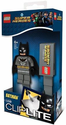 LEGO Dc Super Heroes Lampka Z Klipsem Do Książki Grey Batman