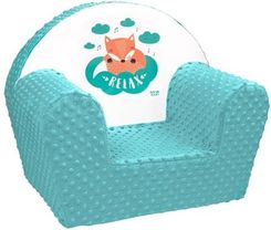 Zdjęcie New Baby Dziecięcy Fotelik Z Minky Lisek Miętowy - Nowy Sącz