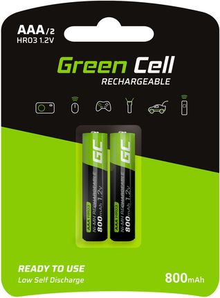Green Cell 2X Akumulator Aaa Hr03 800Mah (Gr08)