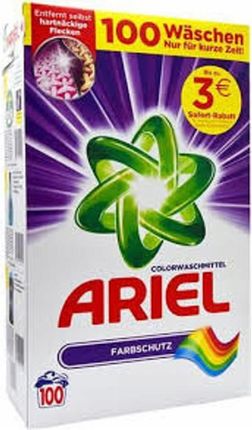 Ariel Colorwaschmittel Farbschutz 100 Prań 6,5 Kg