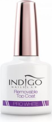 Indigo Removable Top Coat Pro White 7ml