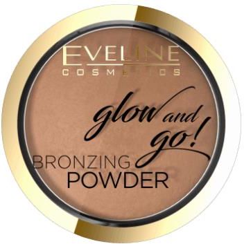 Eveline Glow&GO Bronzing Powder Wypiekany puder bronzujący 02 Jamaica Bay 8,5g