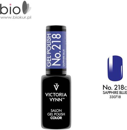 Victoria Vynn Lakier hybrydowy GEL POLISH COLOR Sapphire Blue nr 218 8ml