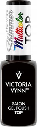 Victoria Vynn Gel Polish Top No Wipe Shimmer MULTICOLOR 8ml