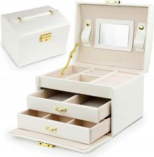 Zdjęcie Szkatułka pudełko Kuferek Zegarki Elegancki PD49 - Dobrzyca