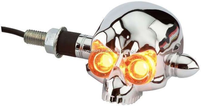 Louis Kierunkowskazy Led Czaszki Chromowane - opinie i ceny