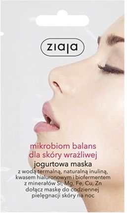 Ziaja Mikrobiom Balans Maska Dla Skóry Wrażliwej 7Ml