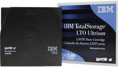 IBM LTO 6 Tape Cartridge - 2.5/6.25TB (00V7590)