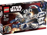LEGO 7661 Jedi Starfighter With Hyperdrive Booster Ring