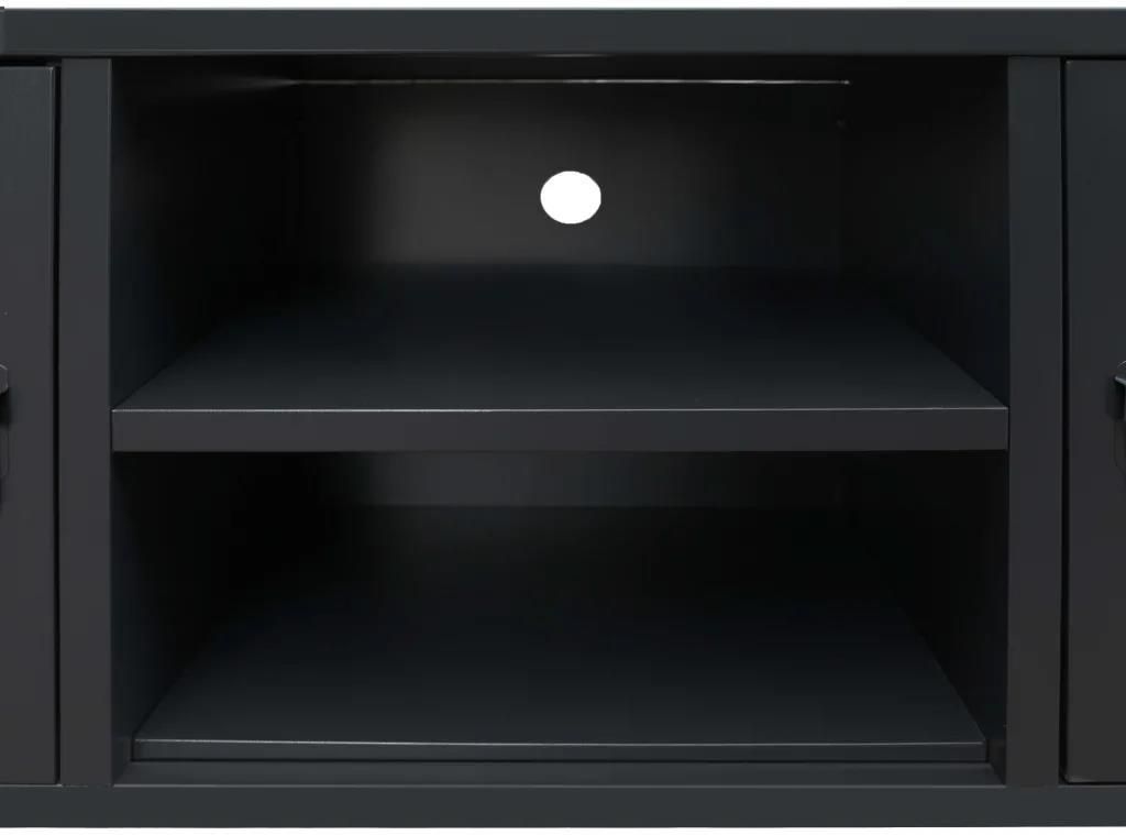 Metalowa szafka Tv w industrialnym stylu, 120x35x4 - zdjęcie 3 Metalowa szafka Tv w industrialnym stylu, 120x35x4