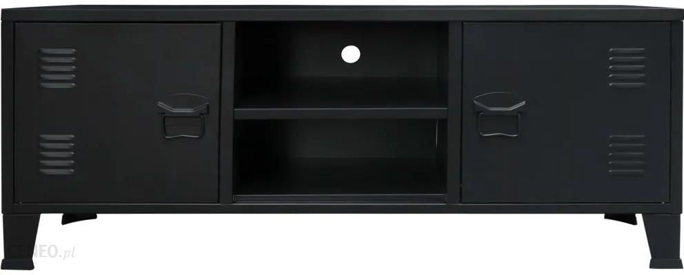 Metalowa szafka Tv w industrialnym stylu, 120x35x4