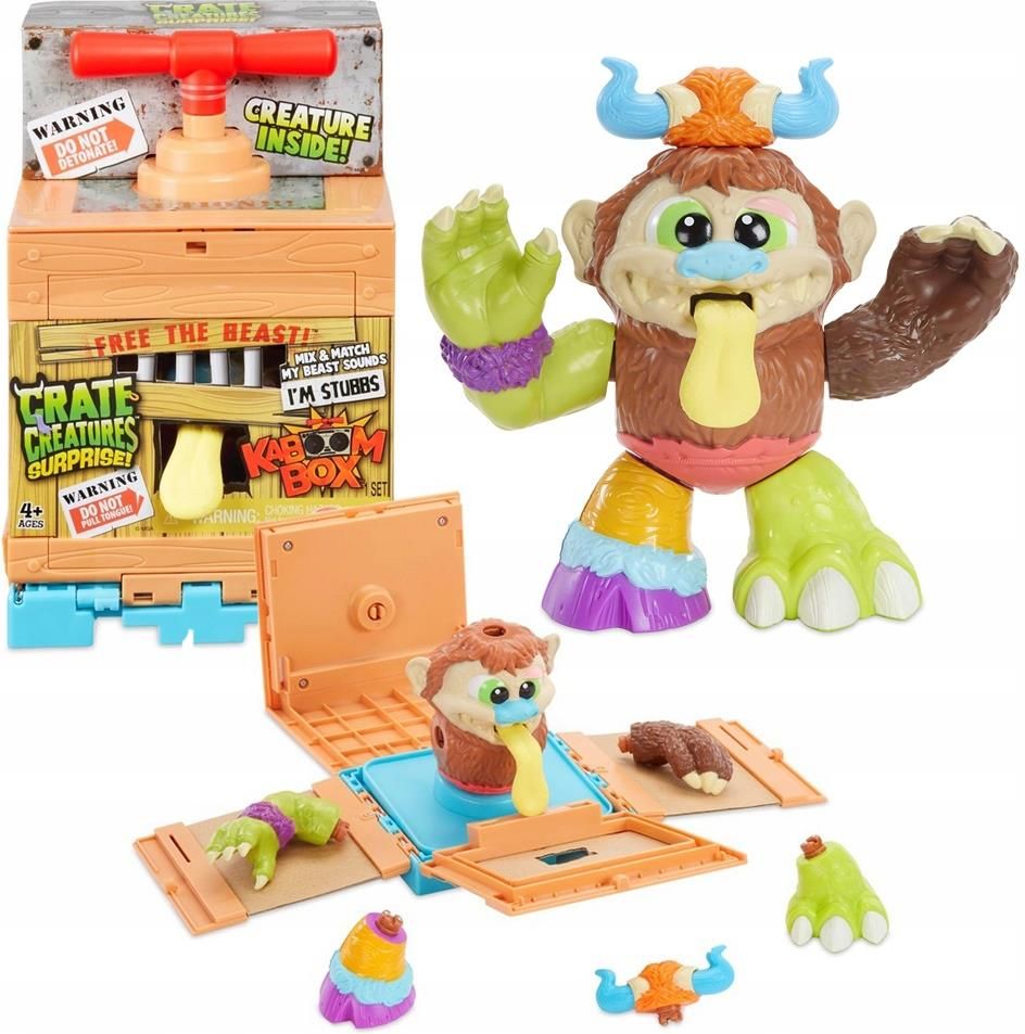 MGA Crate Creatures Surprise Kaboom Box Stubbs 557241 Ceny i