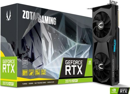 グラフィックボード・グラボ・ビデオカード ZOTAC GAMING 8G RTX 2070 SUPER Twin Fan Zotac GeForce RTX 2070 SUPER Twin Fan 8GB GDDR6 (ZT-T20710F