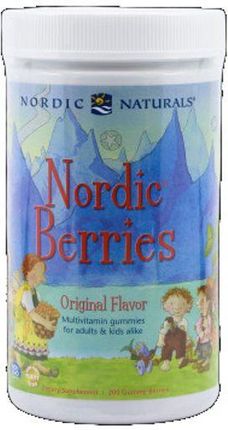 Nordic Naturals Nordic Gummy Berries 200 kaps
