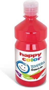 Happy Color Farba Temper Premium 500Ml Ciemnoczerwony