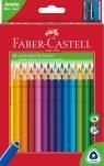 Faber Castell Kredki Jumbo Trójkątne 30Kol.+ Temperówka (Fc116530)