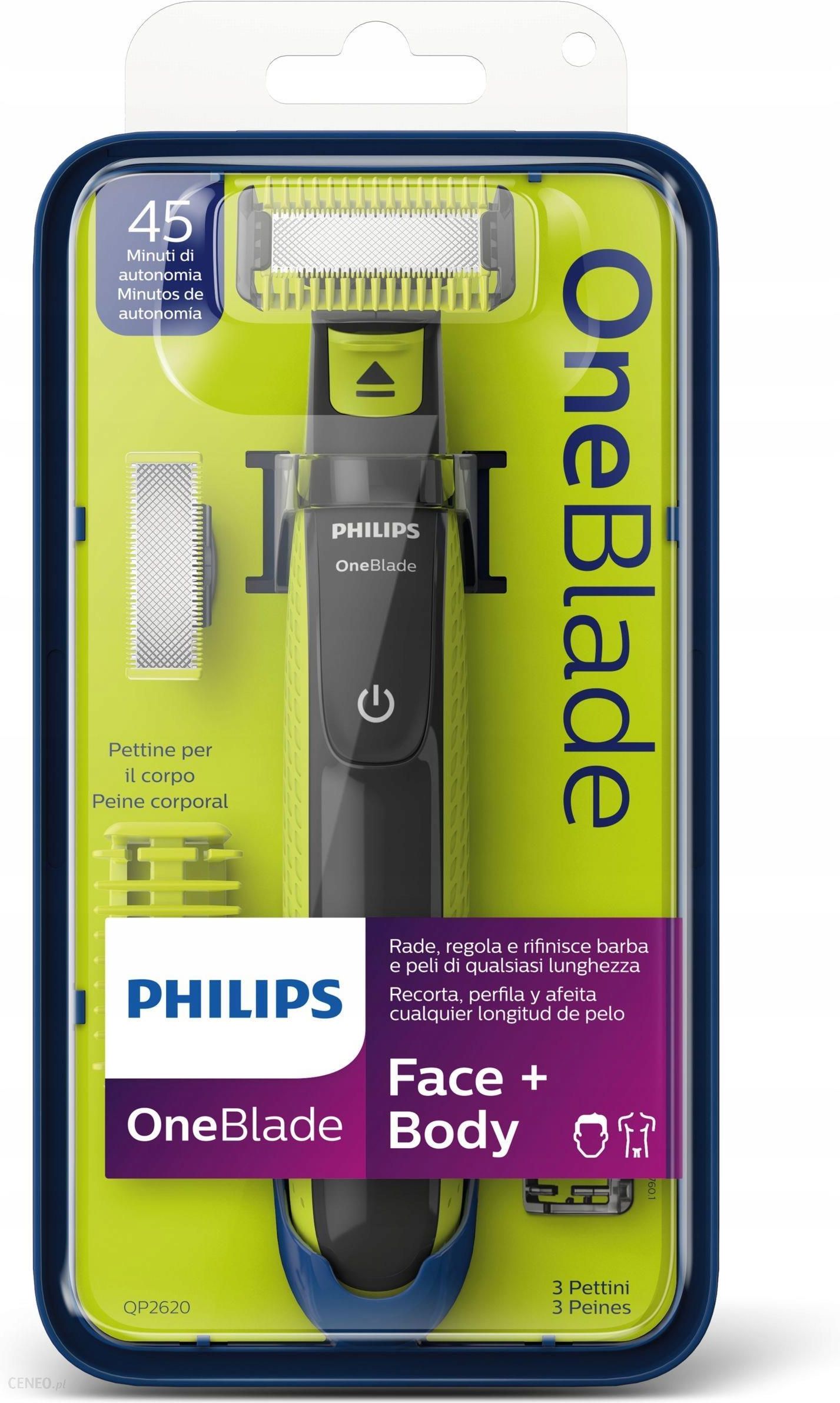 PHILIPS OneBlade Face + Body QP2620/20