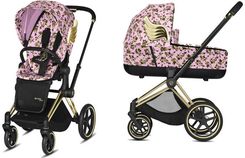Zdjęcie Cybex E-Priam Jeremy Scott Cherub Pink Głęboko Spacerowy - Warszawa