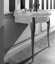 Kerasan Retro Szafka pod Umywalkę 73 cm biała chrom 7362K5