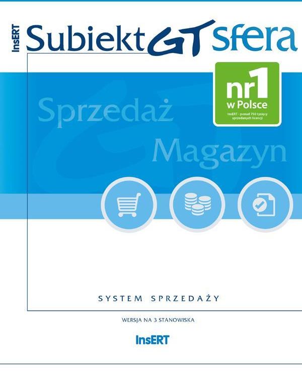 InsERT Sfera dla Subiekta GT pierwsze stanowisko (SFSGT) - zdjęcie 1 InsERT Sfera dla Subiekta GT pierwsze stanowisko (SFSGT)