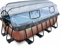 Zdjęcie Basen Exit Z Kopułą x 400x200 Cm Brązowy (30374210) - Bytom
