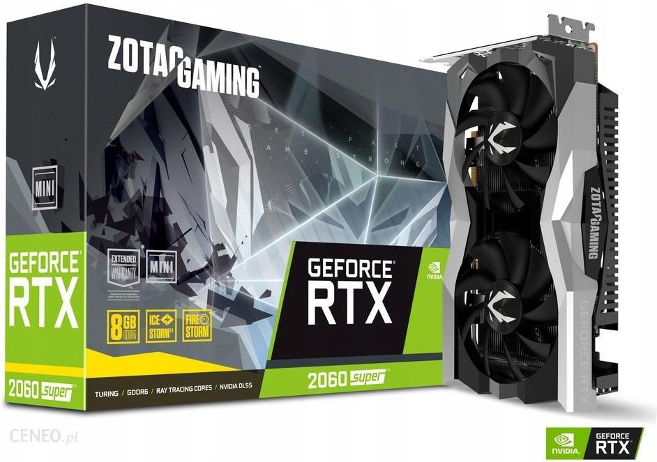   „Zotac GeForce RTX 2060S SUPER MINI 8GB GDDR6“ (ZT-T20610E-10M)