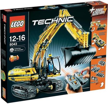 LEGO Technic 8043 Zmotoryzowana Koparka