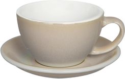 Zdjęcie Loveramics Egg Filiżanka I Spodek Cafe Latte 300 Ml Taupe - Mielno