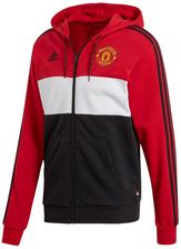 adidas Manchester United 201920 ZNE Bluza z kapturem 3.0 CzarnySzary