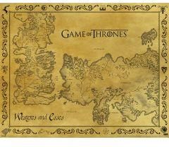 Gf Gra O Tron Mapa Westeros I Essos Plakat