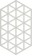 Zdjęcie Zone Denmark Podkładka Pod Gorące Naczynia Triangle 24 Cm Jasny Szary (330313) - Skawina