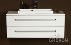 Zdjęcie Szafka z umywalką ceramiczną 100/39/2 seria Fokus B - Warszawa