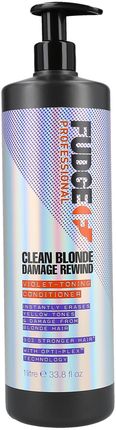 Fudge Professional Clean Blonde Damage Rewind Odżywka Do Włosów Blond 1000 ml